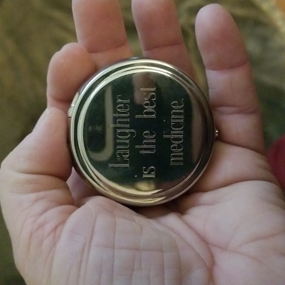 Other - Silver Plated Pill Box